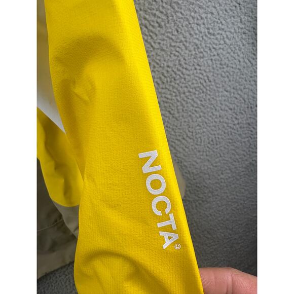 Nike x Nocta Vivid Sulfur L'Art Bala Tech Jacket Mens XXL Yellow NEW 2XL $500 - Picture 5 of 14